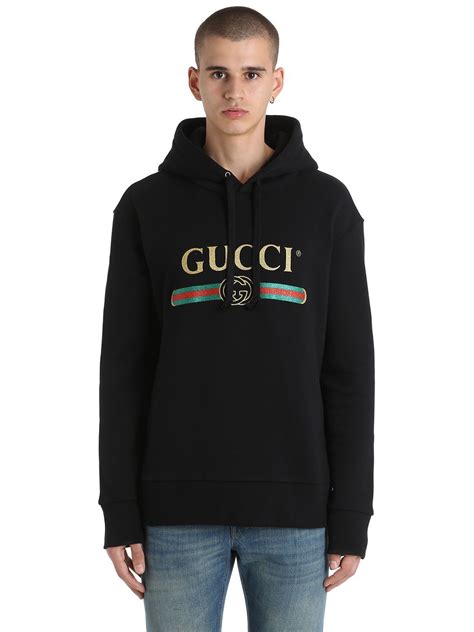 gucci wolf hoodie black|gucci champion hoodie cheap.